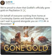 《神陨》的PS5版本现已“gone gold”